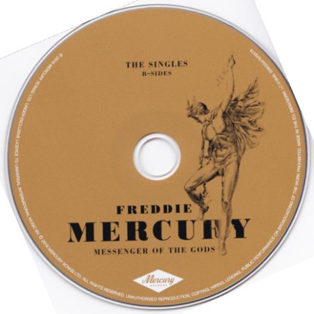 Постер Freddie Mercury Messenger Of The Gods: The Singles Freddie Mercury Messenger Of The Gods: The Singles
