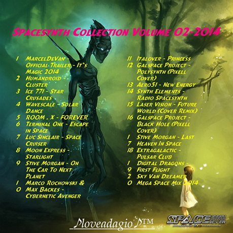 Постер VA - Spacesynth Collection Vol. 1 - 2 VA - Spacesynth Collection Vol. 1 - 2