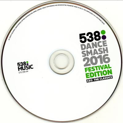 Постер VA - 538 Dance Smash 2016 Festival Edition VA - 538 Dance Smash 2016 Festival Edition