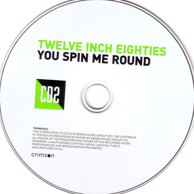 Постер VA - Twelve Inch Eighties: You Spin Me Round VA - Twelve Inch Eighties: You Spin Me Round