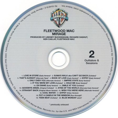 Постер Fleetwood Mac - Mirage Fleetwood Mac - Mirage