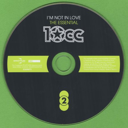 Постер 10cc - I'm Not In Love: The Essential 10cc - I'm Not In Love: The Essential