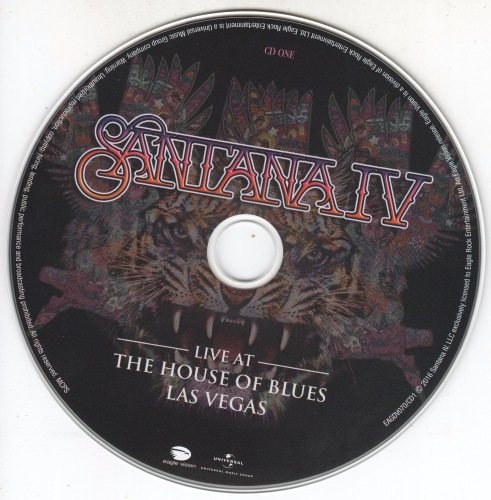 Постер Santana - Santana IV: Live At The House Of Blues, Las Vegas Santana - Santana IV: Live At The House Of Blues, Las Vegas