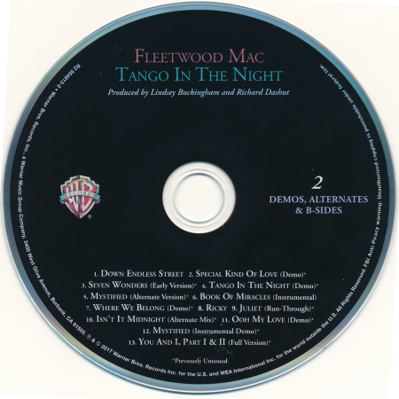 Постер Fleetwood Mac - Tango In The Night Fleetwood Mac - Tango In The Night