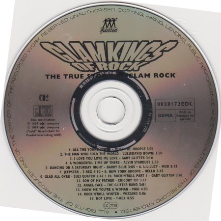 Постер VA - Glamkings Of Rock, The True Story Of Glam Rock VA - Glamkings Of Rock, The True Story Of Glam Rock