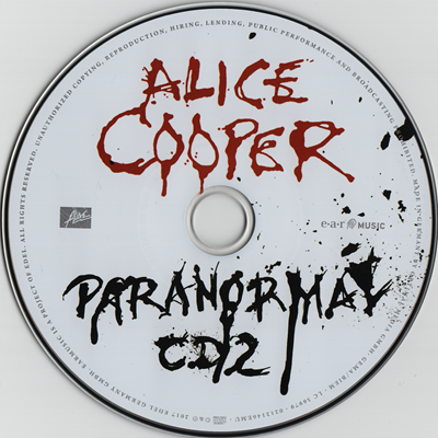 Постер Alice Cooper - Paranormal Alice Cooper - Paranormal