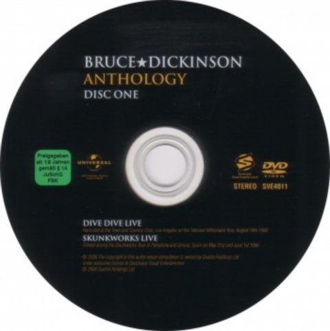 Постер Bruce Dickinson Discography Bruce Dickinson Discography