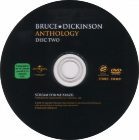 Постер Bruce Dickinson Discography Bruce Dickinson Discography