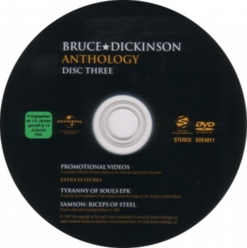 Постер Bruce Dickinson Discography Bruce Dickinson Discography