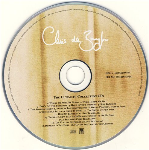 Постер Chris De Burgh - Discography Chris De Burgh - Discography
