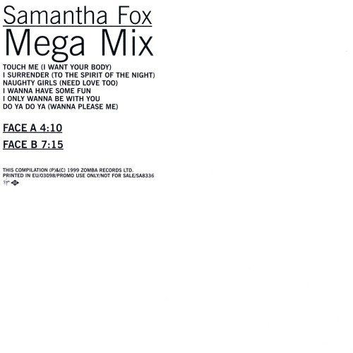 Постер Samantha Fox - Discography Samantha Fox - Discography