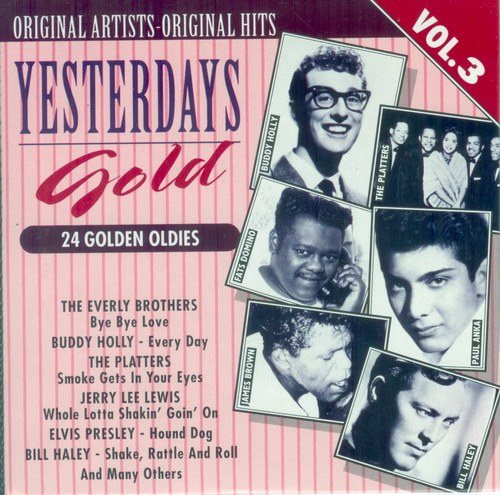 Постер VA-Yesterday s Gold: 24 Golden Oldies 25CD VA-Yesterday s Gold: 24 Golden Oldies 25CD