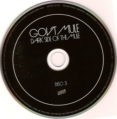 Постер Gov t Mule - Dark Side Of The Mule Gov t Mule - Dark Side Of The Mule