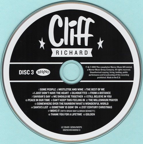 Постер Cliff Richard - 75 At 75 Cliff Richard - 75 At 75