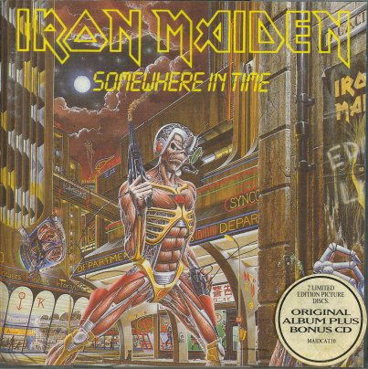 Постер Iron Maiden - Somewhere In Time Iron Maiden - Somewhere In Time