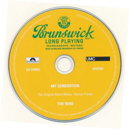 Постер The Who - My Generation The Who - My Generation