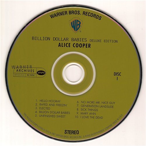 Постер Alice Cooper - Discography Alice Cooper - Discography