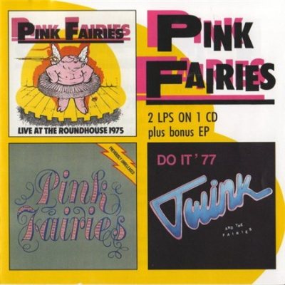 Постер Pink Fairies - 4 Albums Pink Fairies - 4 Albums