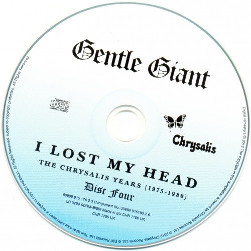 Постер Gentle Giant - I Lost My Head: The Chrysalis Years 1975-1980 Gentle Giant - I Lost My Head: The Chrysalis Years 1975-1980