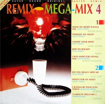 Постер VA - Remix Mega-Mix Vol. 1 - 6 VA - Remix Mega-Mix Vol. 1 - 6