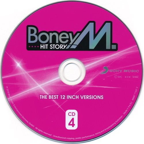 Постер Boney M - Hit Story Boney M - Hit Story