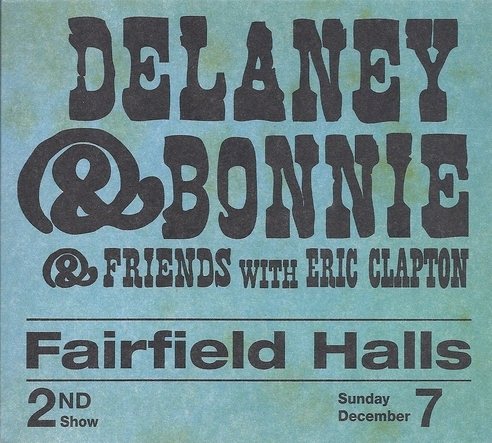 Постер Delaney Bonnie Friends - On Tour With Eric Clapton Delaney Bonnie Friends - On Tour With Eric Clapton