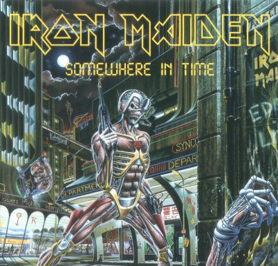 Постер Iron Maiden - Somewhere In Time Iron Maiden - Somewhere In Time