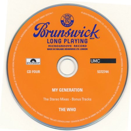 Постер The Who - My Generation The Who - My Generation
