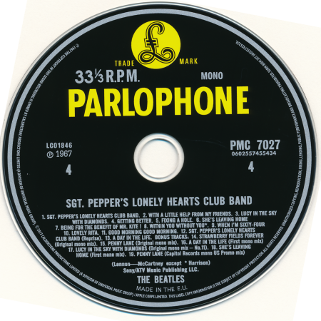 Постер The Beatles - Sgt. Pepper's Lonely Hearts Club Band The Beatles - Sgt. Pepper's Lonely Hearts Club Band
