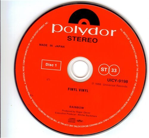 Постер Rainbow - Discography Rainbow - Discography