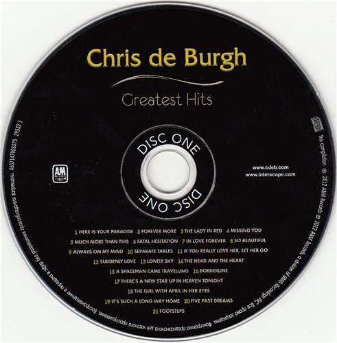 Постер Chris De Burgh - Discography Chris De Burgh - Discography