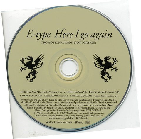 Постер E-Type - Discography E-Type - Discography