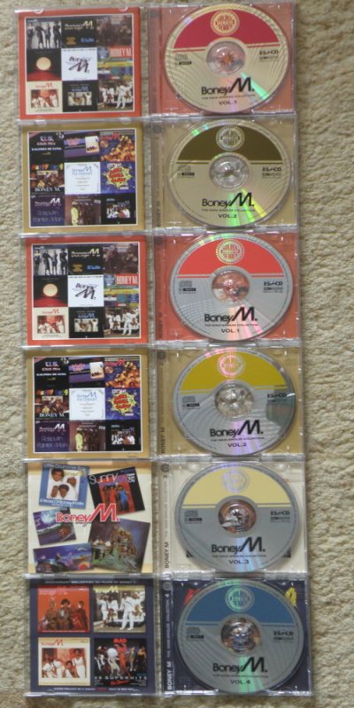 Постер Boney M. - The Maxi-Singles Collection. Volume 1-4 Boney M. - The Maxi-Singles Collection. Volume 1-4
