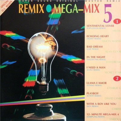 Постер VA - Remix Mega-Mix Vol. 1 - 6 VA - Remix Mega-Mix Vol. 1 - 6
