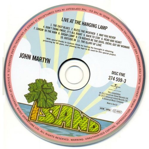 Постер John Martyn - The Island Years John Martyn - The Island Years