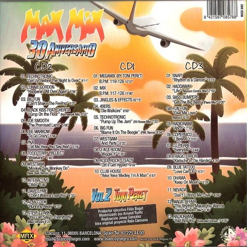 Постер VA - Max Mix 30 Aniversario Vol 1, 2 VA - Max Mix 30 Aniversario Vol 1, 2