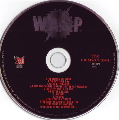 Постер W.A.S.P. - Discography W.A.S.P. - Discography