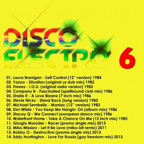 Постер VA - Disco Electro - Synth Disco Classics 70's 80's CD 1 - 20 VA - Disco Electro - Synth Disco Classics 70's 80's CD 1 - 20