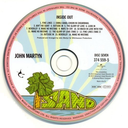 Постер John Martyn - The Island Years John Martyn - The Island Years