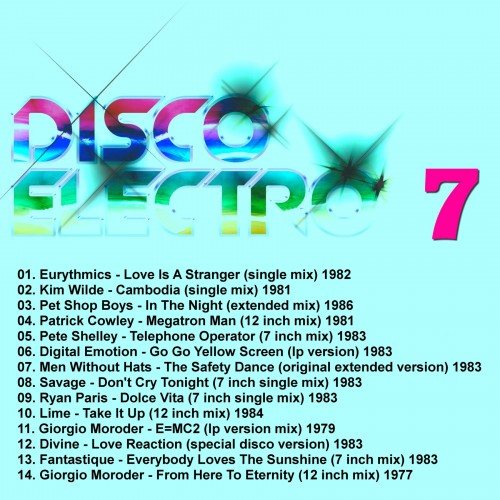 Постер VA - Disco Electro - Synth Disco Classics 70's 80's CD 1 - 20 VA - Disco Electro - Synth Disco Classics 70's 80's CD 1 - 20