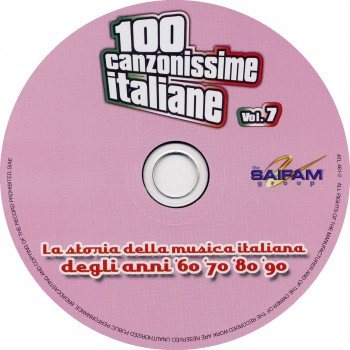 Постер VA - 100 Canzonissime Italiane VA - 100 Canzonissime Italiane
