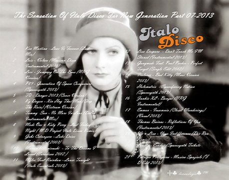 Постер VA - The Sensation Of Italo Disco For New Generation Part 1 - 11 VA - The Sensation Of Italo Disco For New Generation Part 1 - 11