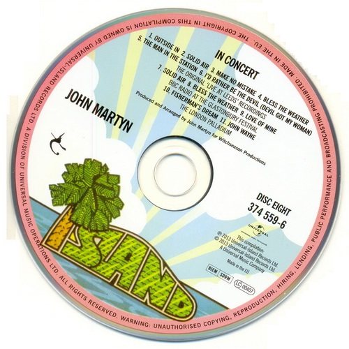 Постер John Martyn - The Island Years John Martyn - The Island Years
