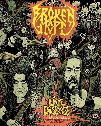 Постер Broken Hope - Discography Broken Hope - Discography